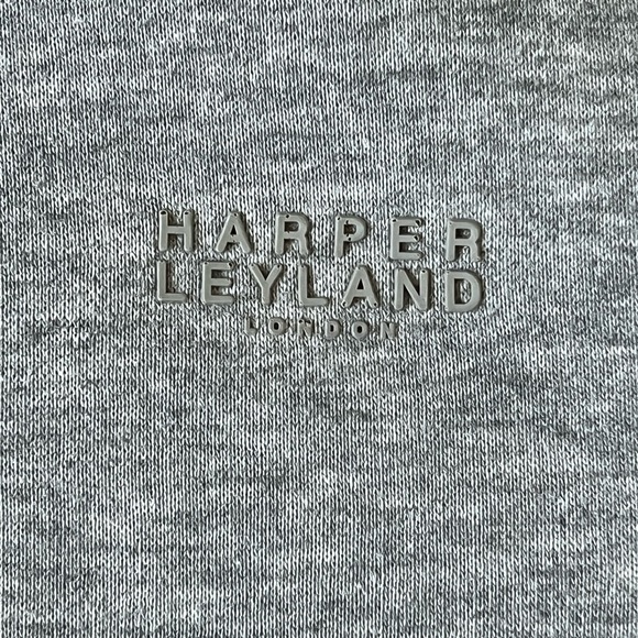 Harper  Leyland London Mens Large Sweatshirt Long Sleeve Gray - Picture 5 of 9